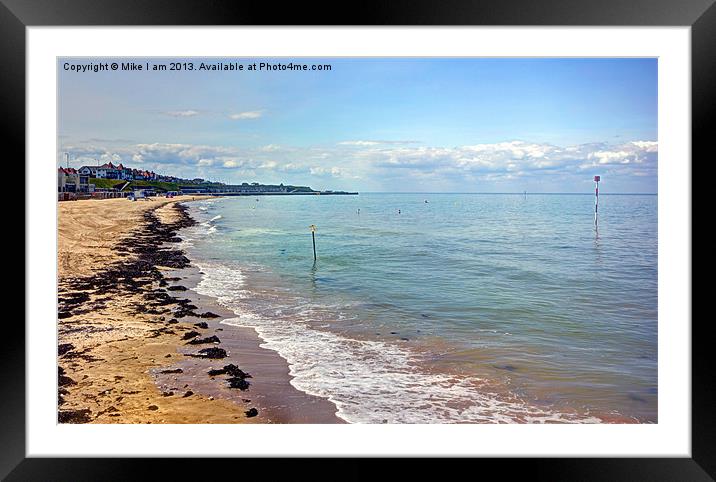 Westbrook bay Framed Mounted Print by Thanet Photos