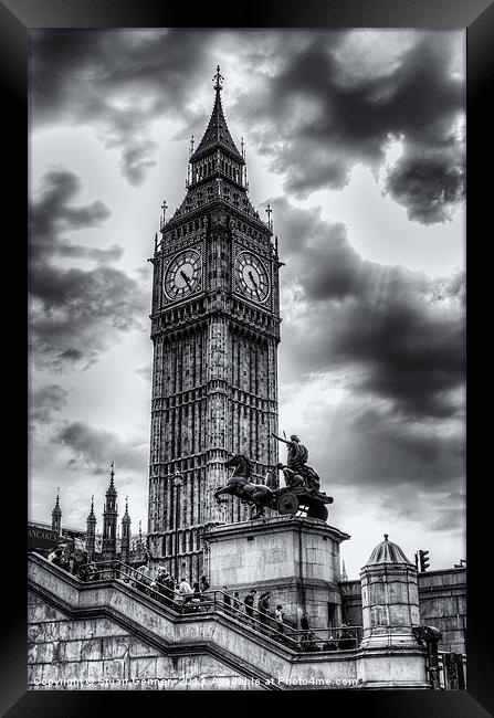 The Tower Framed Print by Stuart Gennery