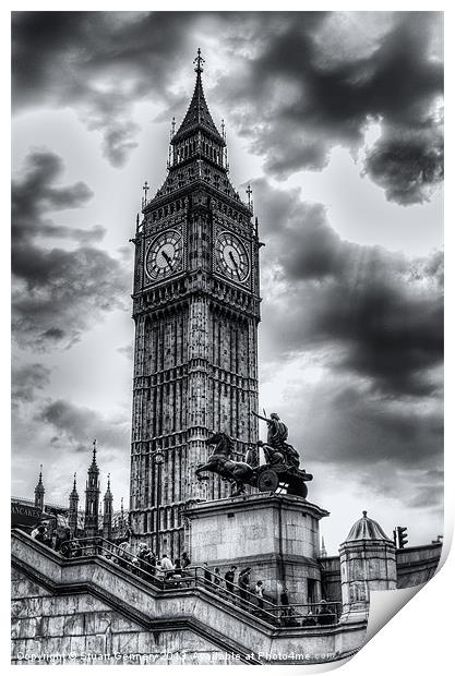 The Tower Print by Stuart Gennery