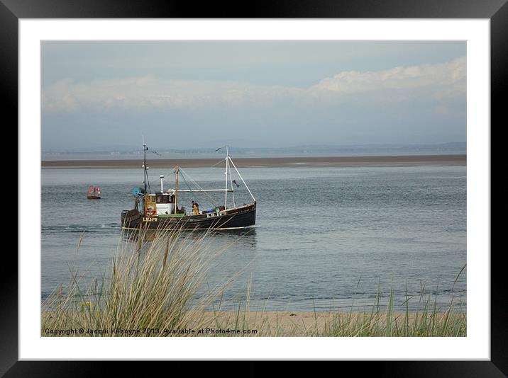 Coming Home Framed Mounted Print by Jacqui Kilcoyne