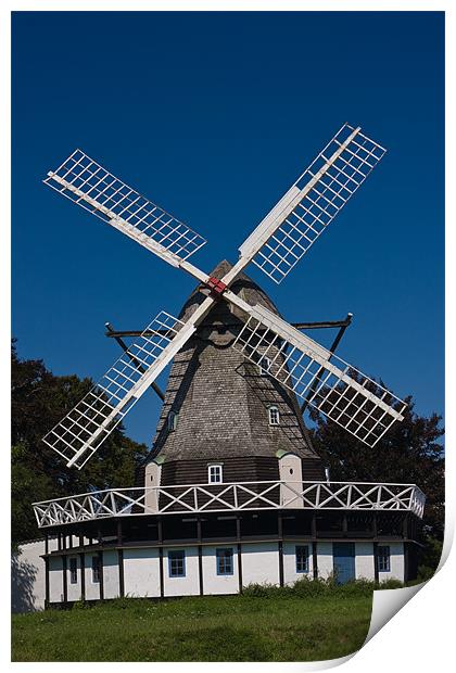 Windmill Print by Thomas Schaeffer