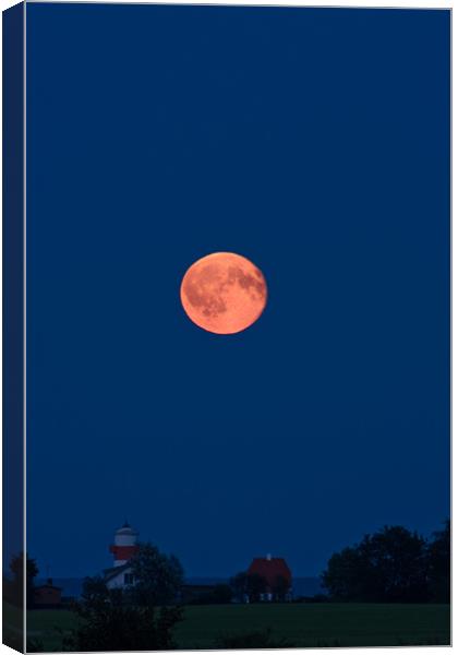 Moonrise Canvas Print by Thomas Schaeffer