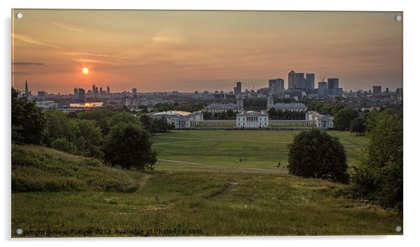 Greenwich Park Acrylic by Neal P