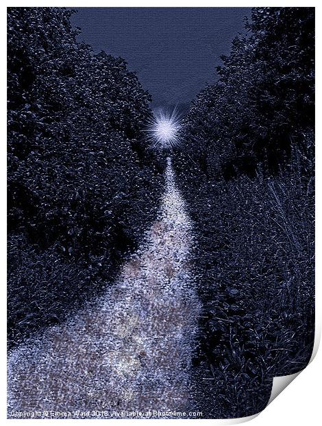 the path to dreams Print by Emma Ward