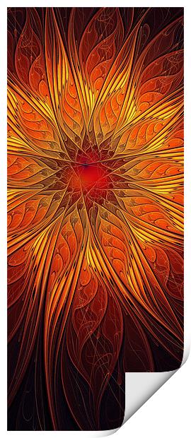 Great Ball of Fire Print by Amanda Moore