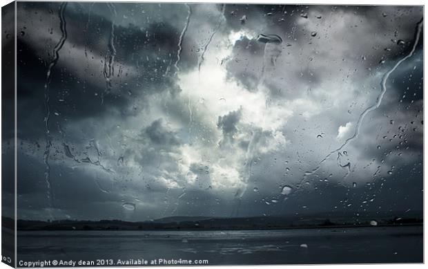 Stormy night Canvas Print by Andy dean