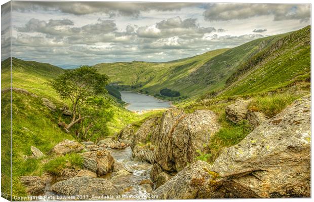 Haweswater Canvas Print by Pete Lawless