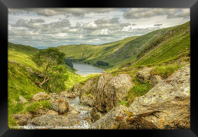 Haweswater Framed Print by Pete Lawless