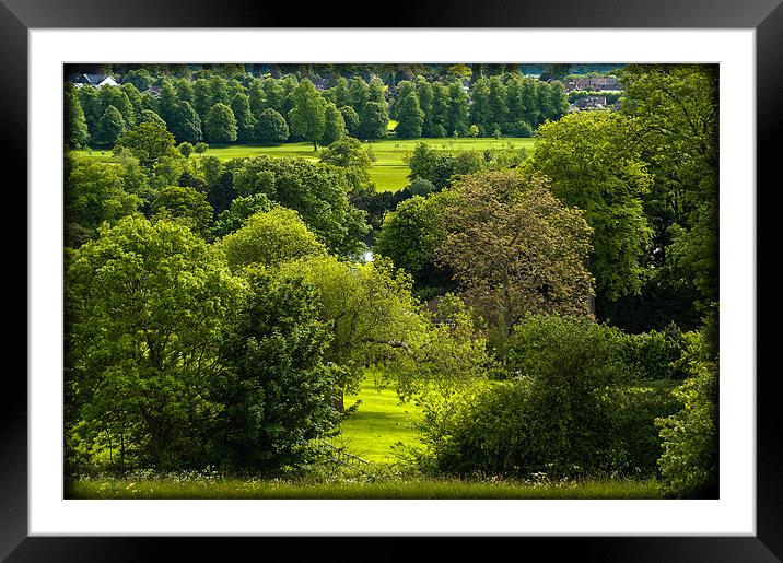Donnington Grove, Newbury, Berkshire, England, UK Framed Mounted Print by Mark Llewellyn