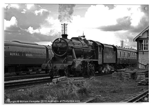 Southern Built 8F No 48624 Acrylic by William Kempster