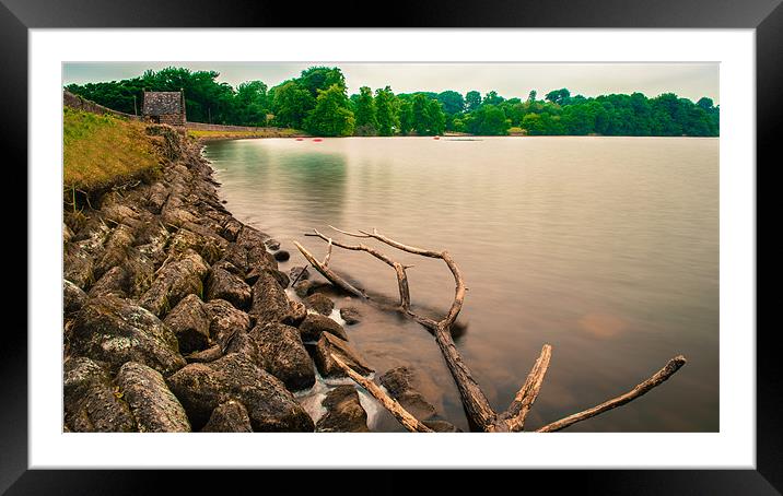 Still waters Framed Mounted Print by