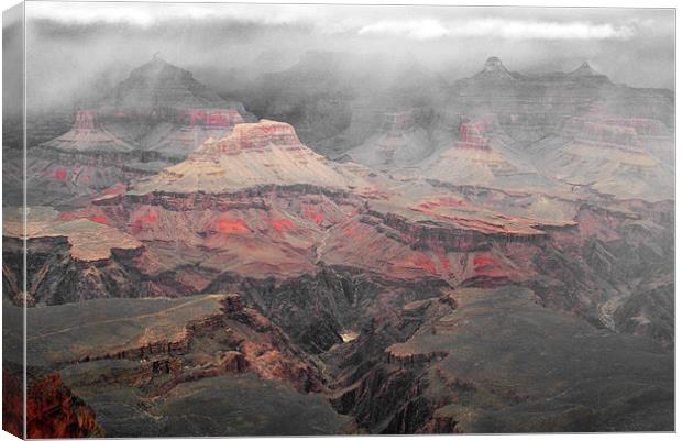 Clearing Canyon Canvas Print by Neil Gavin