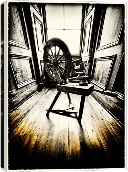 The Spinning Wheel Canvas Print by Fraser Hetherington