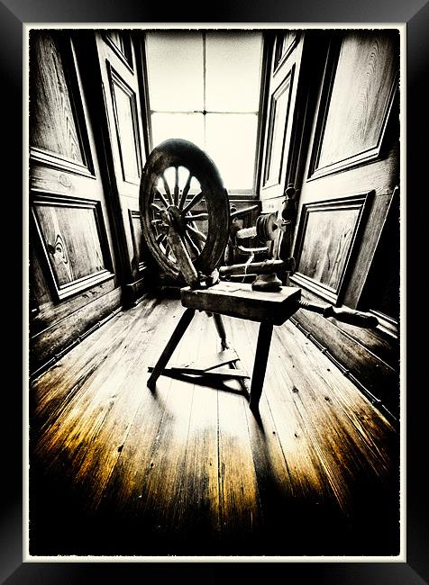 The Spinning Wheel Framed Print by Fraser Hetherington