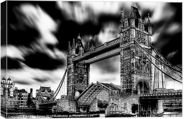 Tower Bridge Canvas Print by Andrew Driver