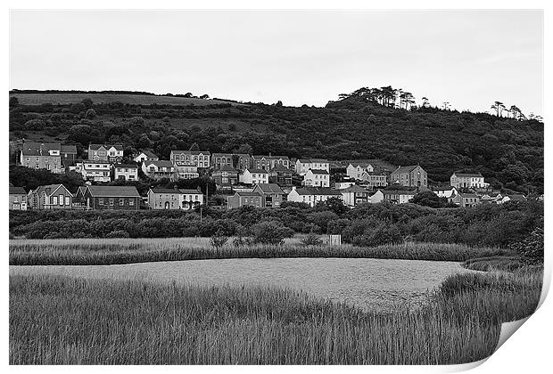 Pwll Print by Donna Collett