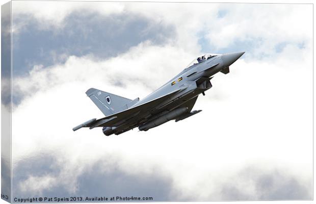 RAF - Typhoon  Ad Astra Canvas Print by Pat Speirs