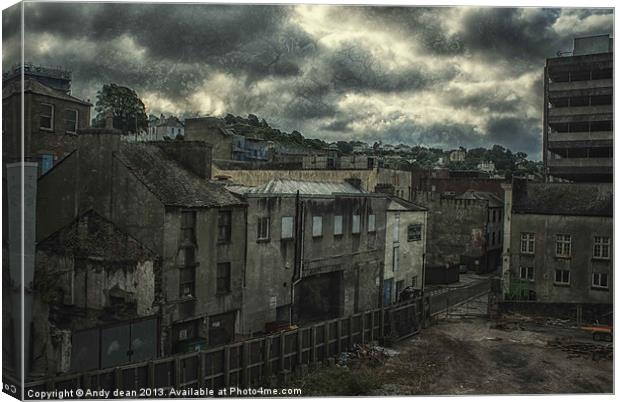 Back street Canvas Print by Andy dean