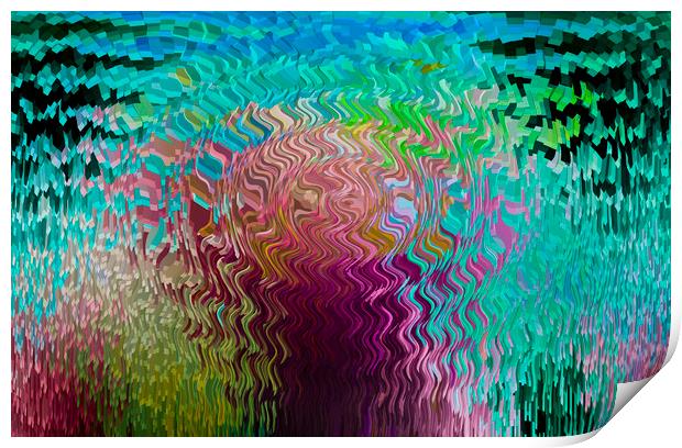 Digital Glass Print by David Pyatt