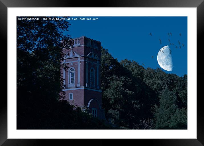 Moonlite Tower Framed Mounted Print by Ade Robbins