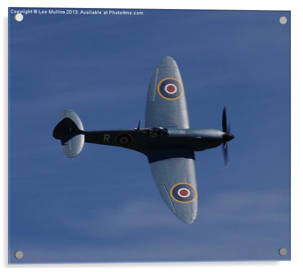 Spitfire PR.XI Acrylic by Lee Mullins