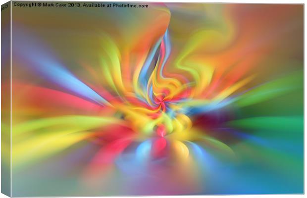 Dreaming in colour Canvas Print by Mark Cake