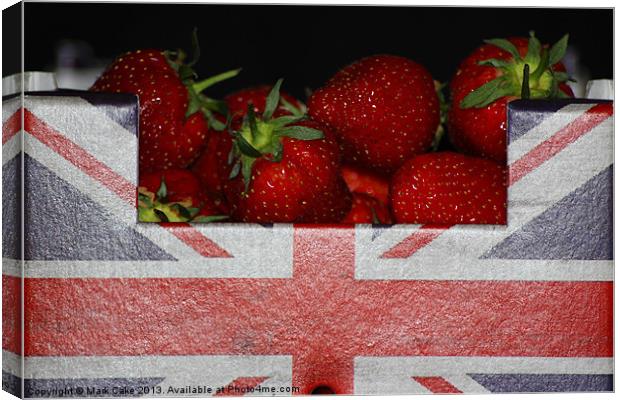 Eat British Canvas Print by Mark Cake