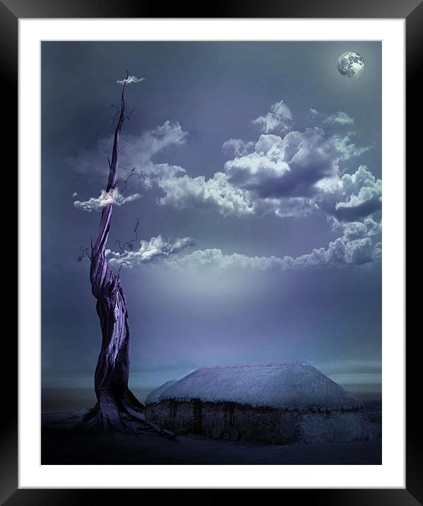 Magic at Midnight Framed Mounted Print by Debra Kelday