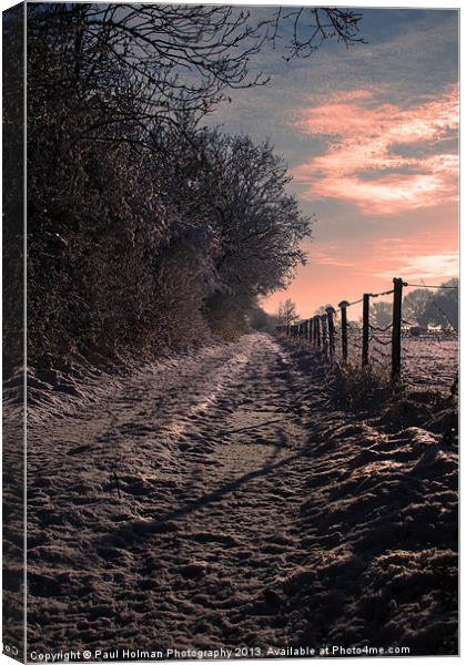 A winter Walk Canvas Print by Paul Holman Photography