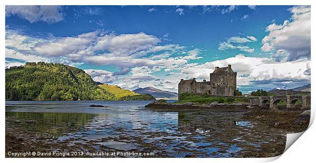 Eilean Donan Castle Print by David Pringle