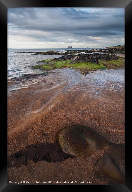 North Berwick Beach Framed Print by Keith Thorburn EFIAP/b