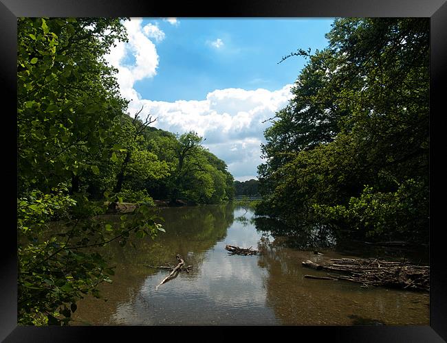 Waterloo Lake Framed Print by Paul Watson