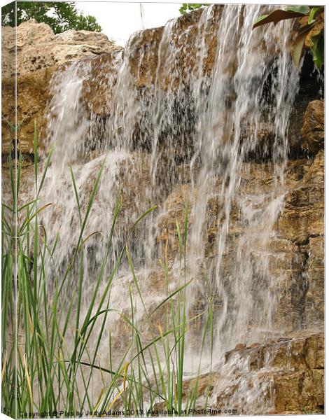 The Waterfall Canvas Print by Pics by Jody Adams