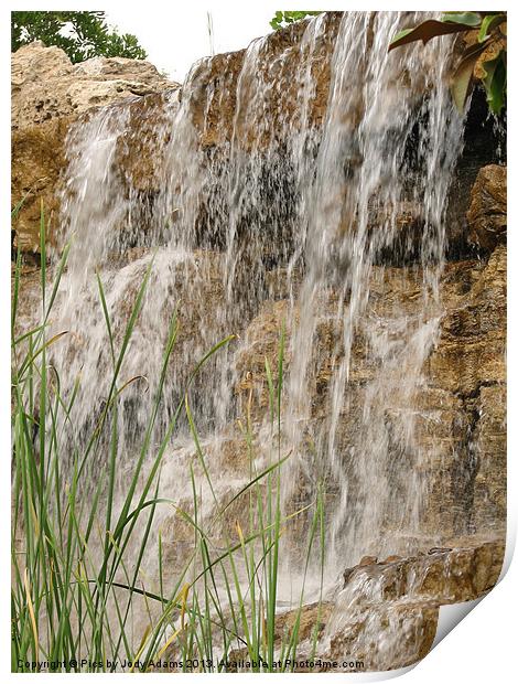 The Waterfall Print by Pics by Jody Adams