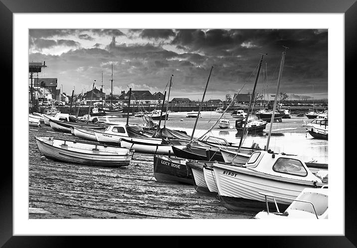 Wells Next To Sea Framed Mounted Print by Darren Burroughs
