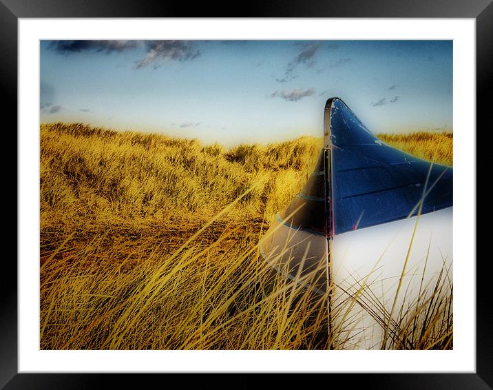 boat Framed Mounted Print by david reece