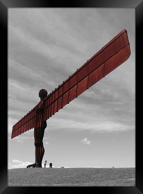 Angel of the North Framed Print by Jim Bryce