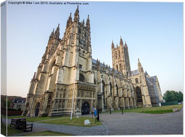 Canterbury Cathedral Canvas Print by Thanet Photos