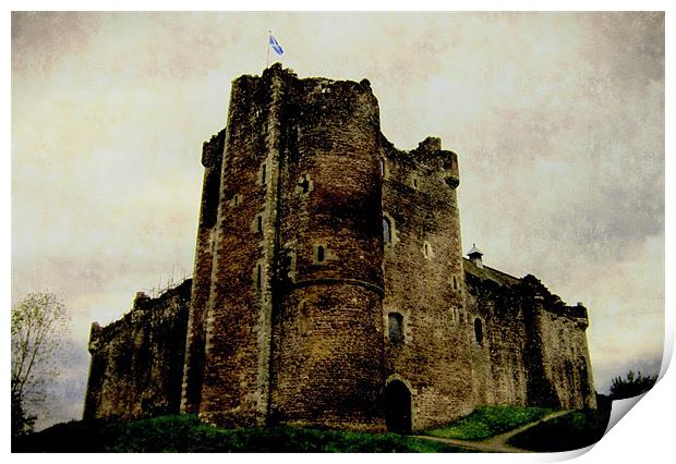 moody doune castle Print by dale rys (LP)