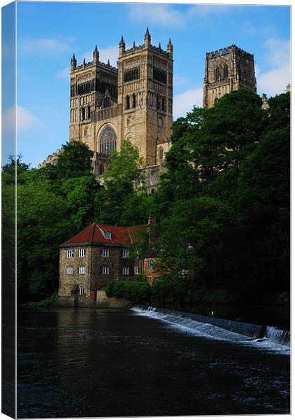 Durham cathedral Canvas Print by eric carpenter