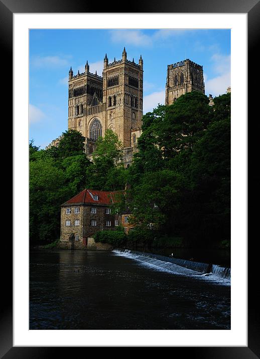 Durham cathedral Framed Mounted Print by eric carpenter