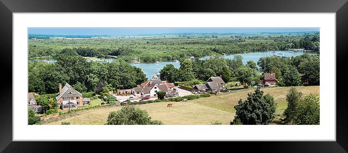 Ranworth Broad Framed Mounted Print by Stephen Mole