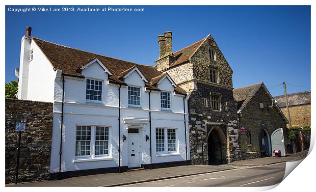 Fisher gate and house Print by Thanet Photos
