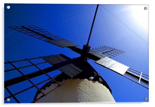 Windmill Acrylic by andy harris