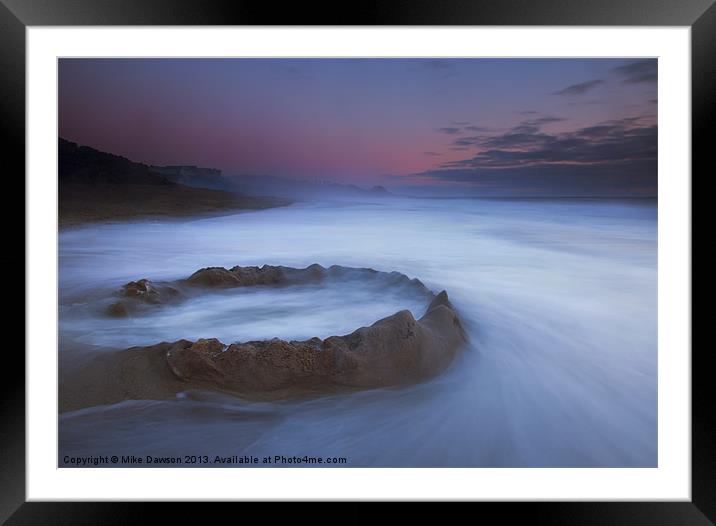 Sand Castle Dream Framed Mounted Print by Mike Dawson