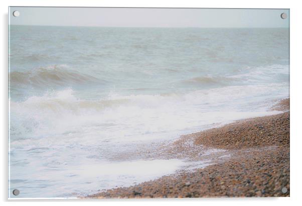 Waves along the shore Acrylic by Gemma Shipley