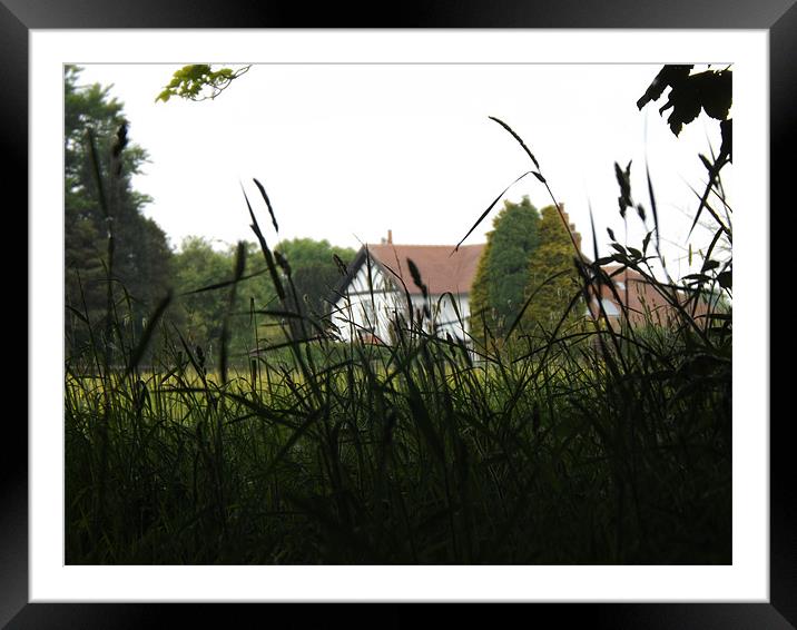 Lonely house Framed Mounted Print by Sean Mcdonagh