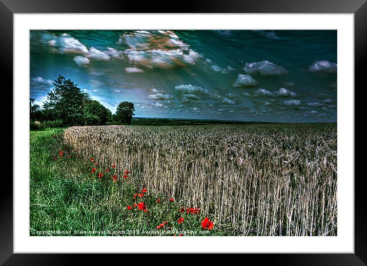 new day Framed Mounted Print by carl blake