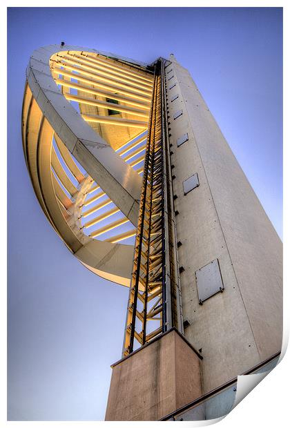 Spinnaker Tower Print by Simon West