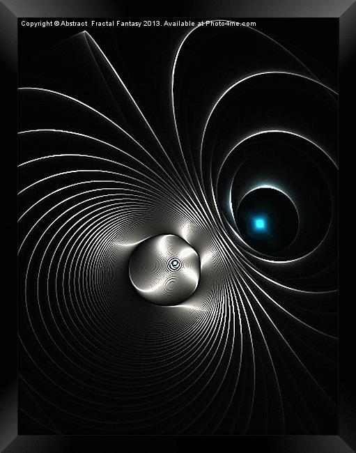Abstract 59 Framed Print by Abstract  Fractal Fantasy
